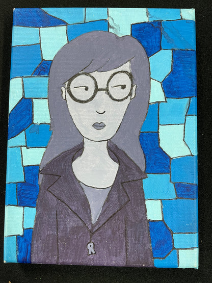 Marlene: Daria in Purple & Jane in Blue