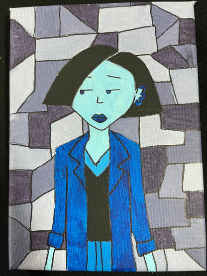 Marlene: Daria in Purple & Jane in Blue