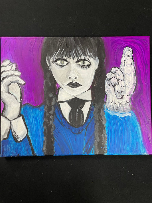 Aaron: Wednesday Addams